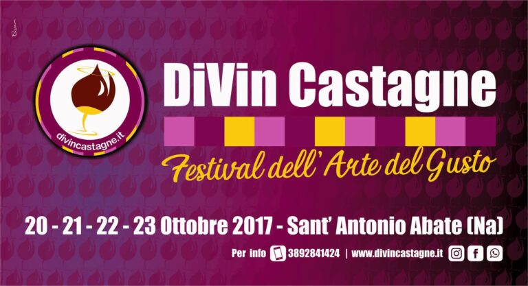 DiVin Castagne, sapori del nostro territorio dal 20 al 23 ottobre