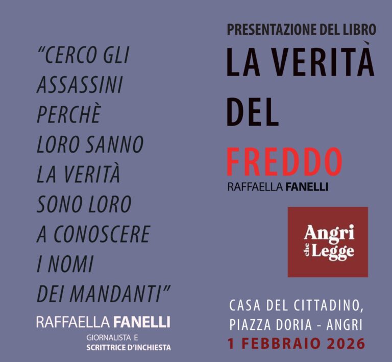 Al via la sesta edizione di “Angri che legge”: domenica c’è Raffaella Fanelli