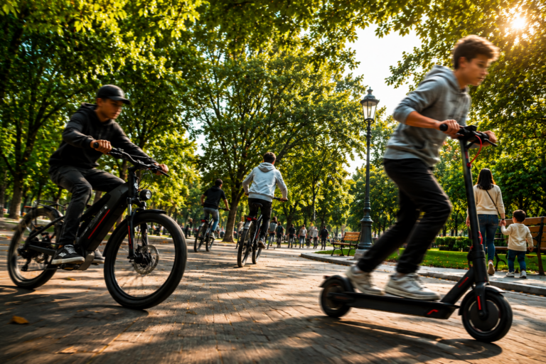«Mio figlio ha rischiato di essere investito», bici elettriche e monopattini fuori controllo!